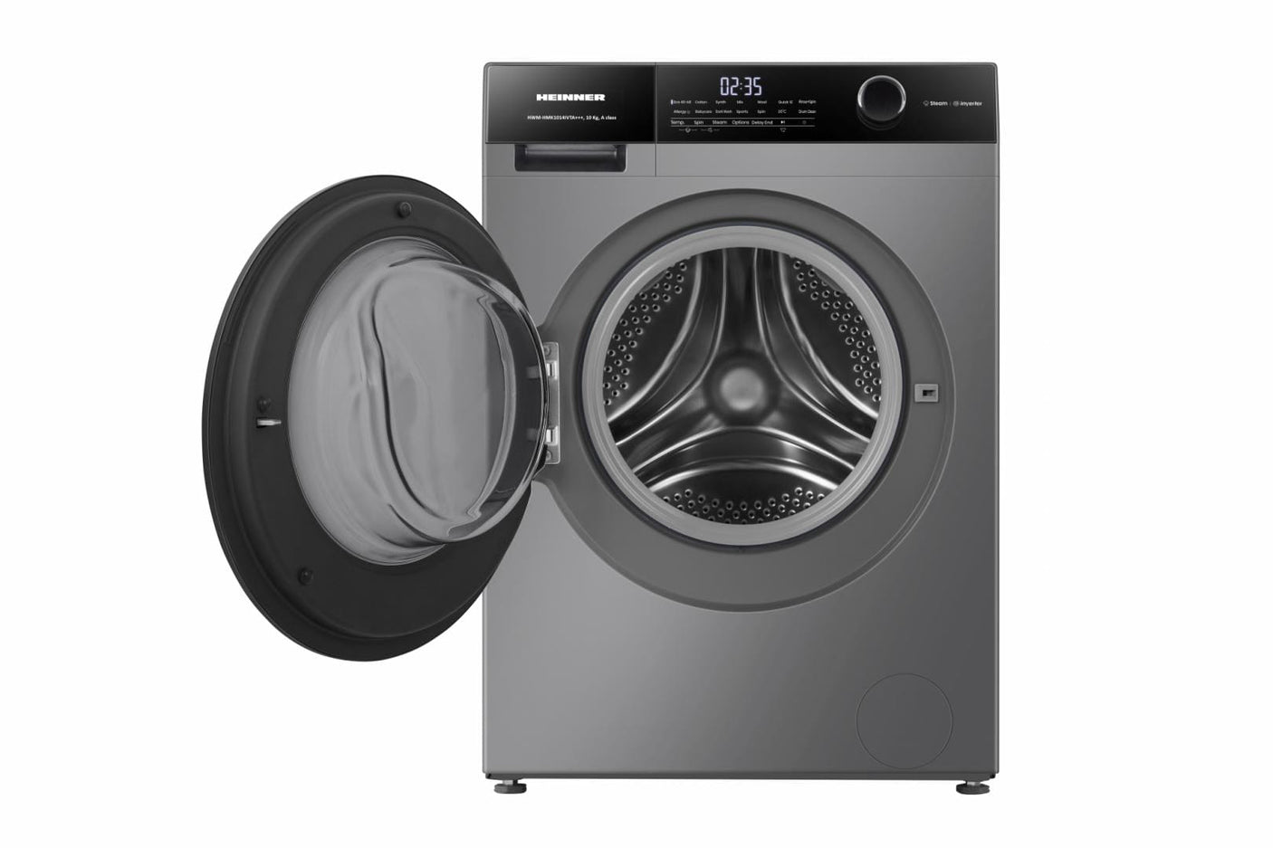 Heinner Masina de spalat rufe Masina de spalat rufe Heinner HWM-HMK1014IVTA+++ | 10kg, 1400RPM, A+++, Inverter, Alb, 59.5x61x84.5cm