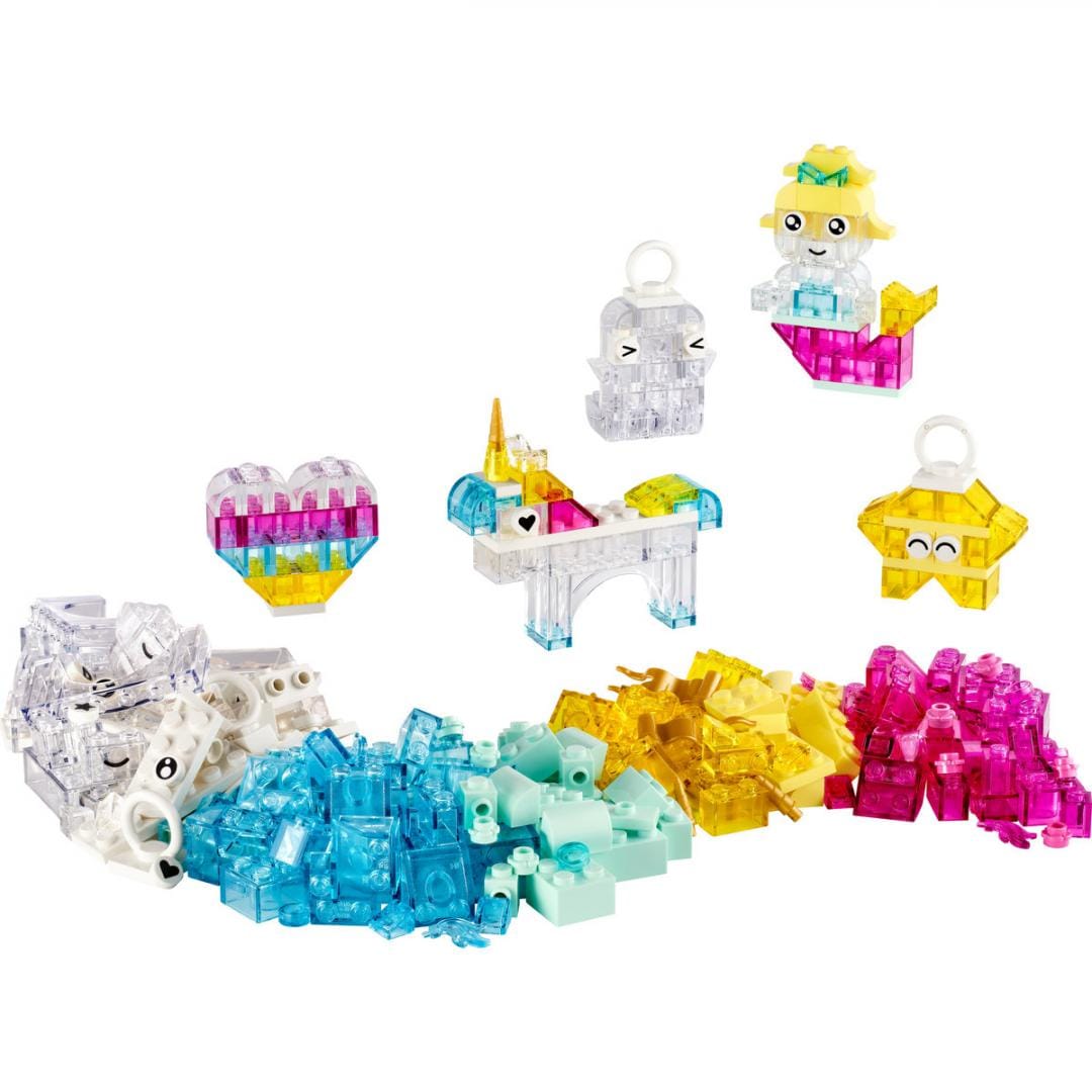 Lego Jucării Set Constructie LEGO 11040 | Cutie Transparenta Magica, Creativ, Cadou
