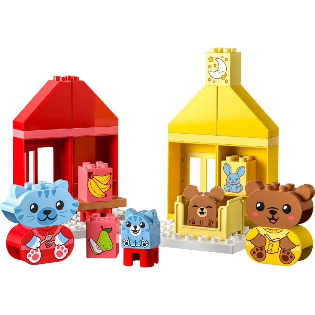 Lego Jucării Set Constructie LEGO 10414 | Rutine Zilnice, Mesele si Somnul, Cadou