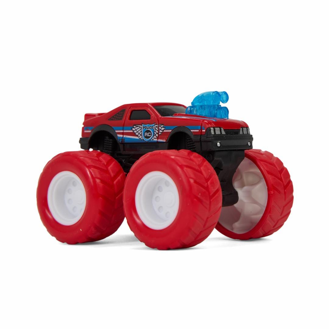 MomKi Jucării Jucarie MomKi MOMKI1199-8A | Masina de Politie, 8.5cm, Diverse Modele