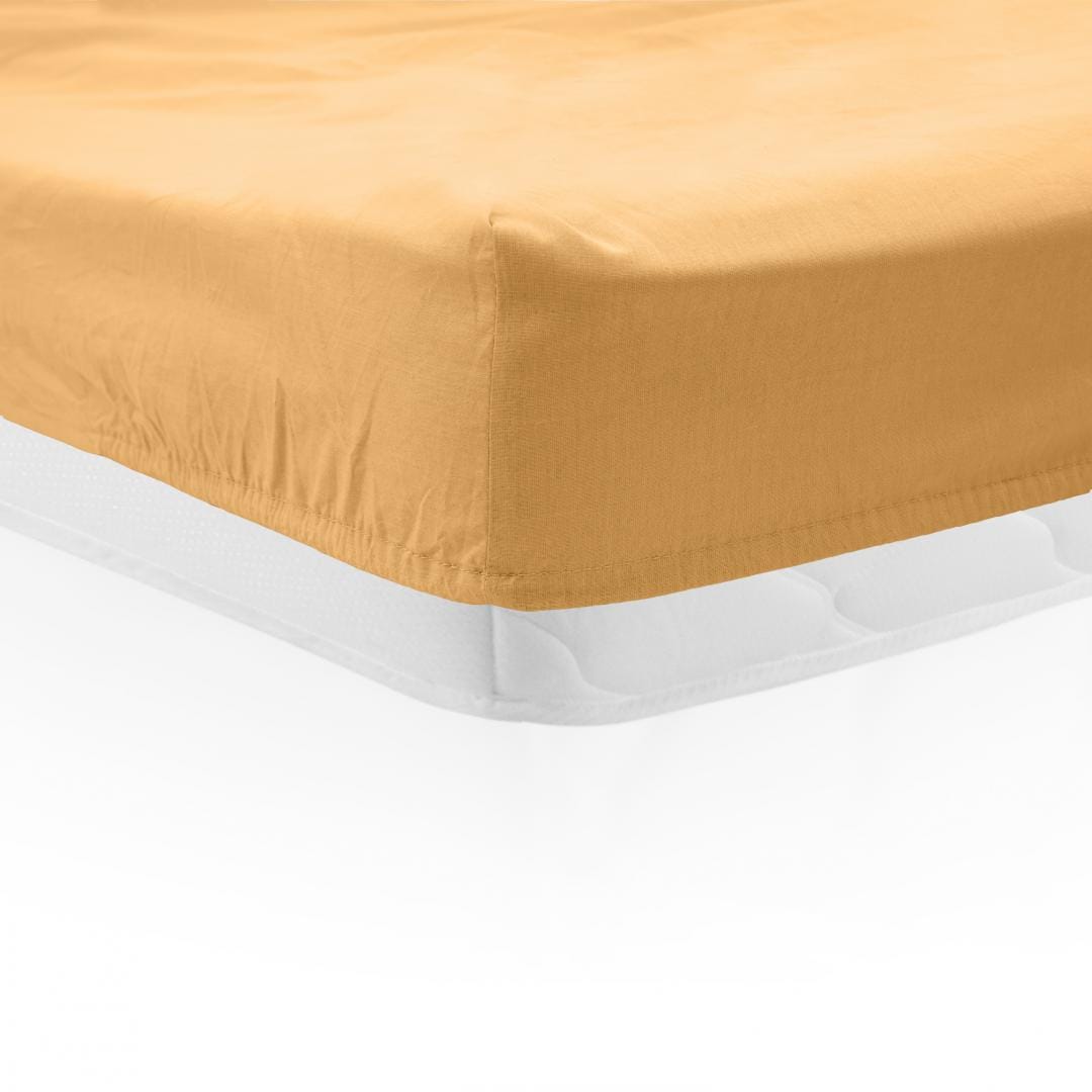 Heinner Cearceaf cu elastic Cearceaf Cu Elastic Heinner HR-SHEET180-GBP | 180x200cm, Galben Pal