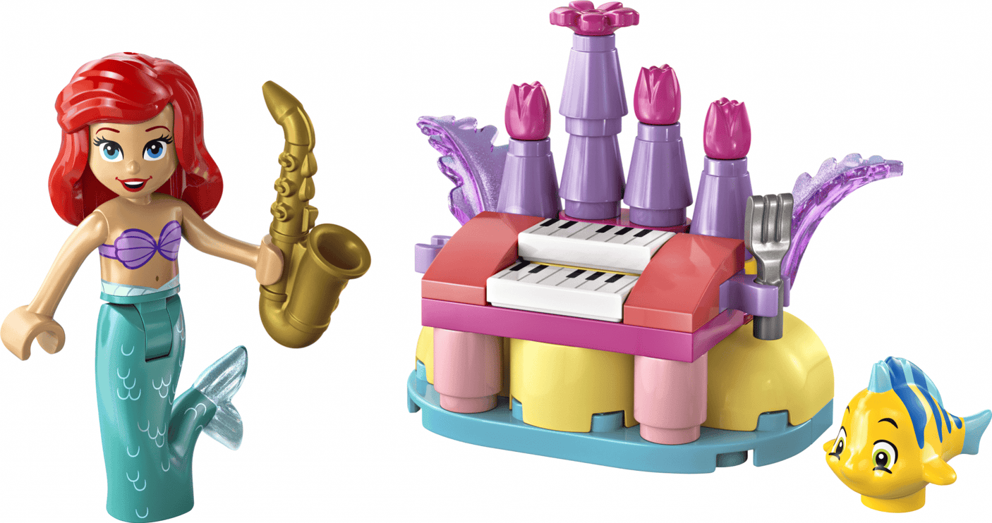 Lego Jucării Set Constructie LEGO 30720 | Flounder, Distractie Muzicala, Ariel, Polybag