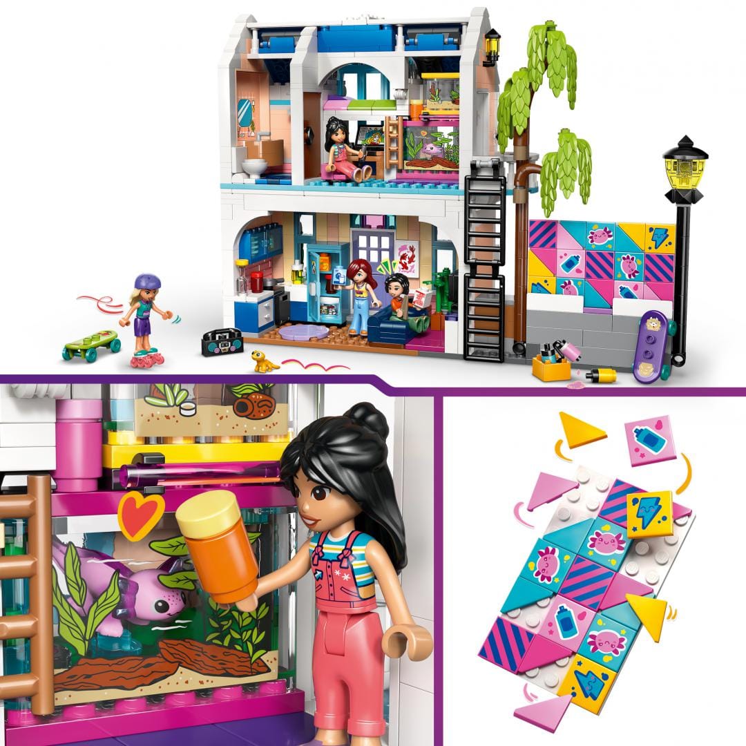 Lego Jucării Set Constructie LEGO 42687 | Casa Familiei lui Liann, Cadou
