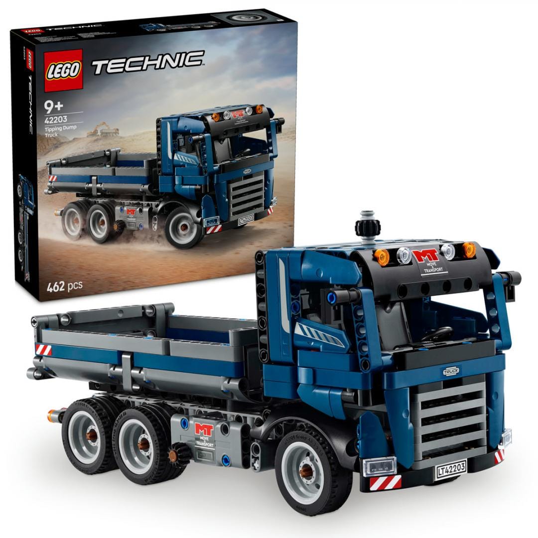 Lego Jucării Set Constructie LEGO Technic 42203 | Camion cu Bena Basculanta, Cadou