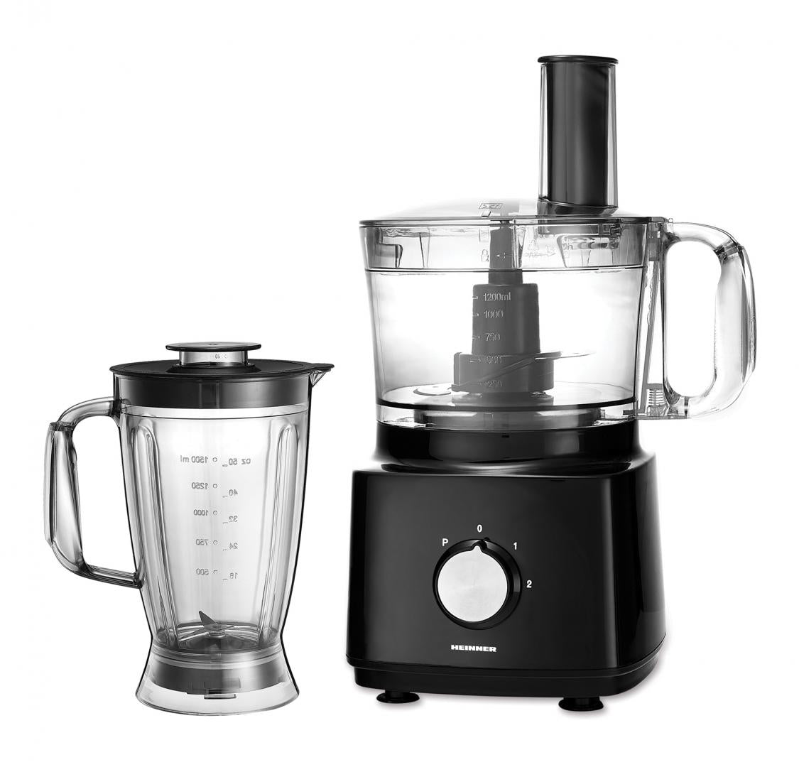 Heinner Robot de bucatarie Robot de Bucatarie Heinner HFP-750BK | 750W, 3.5L, 6 Viteze, Negru
