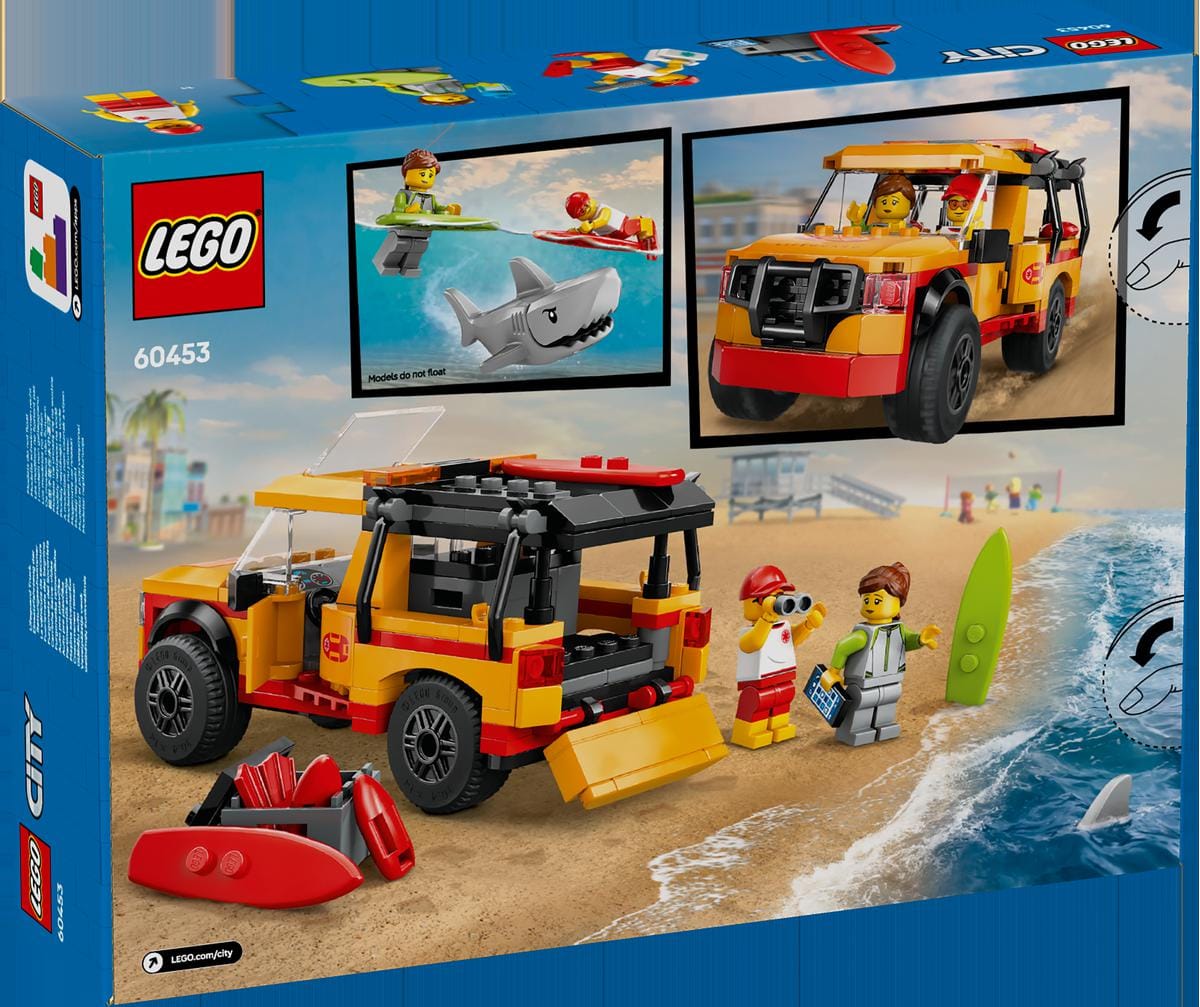 Lego Jucării Set Constructie LEGO City 60453 | Masina Interventie Salvamarilor, Cadou