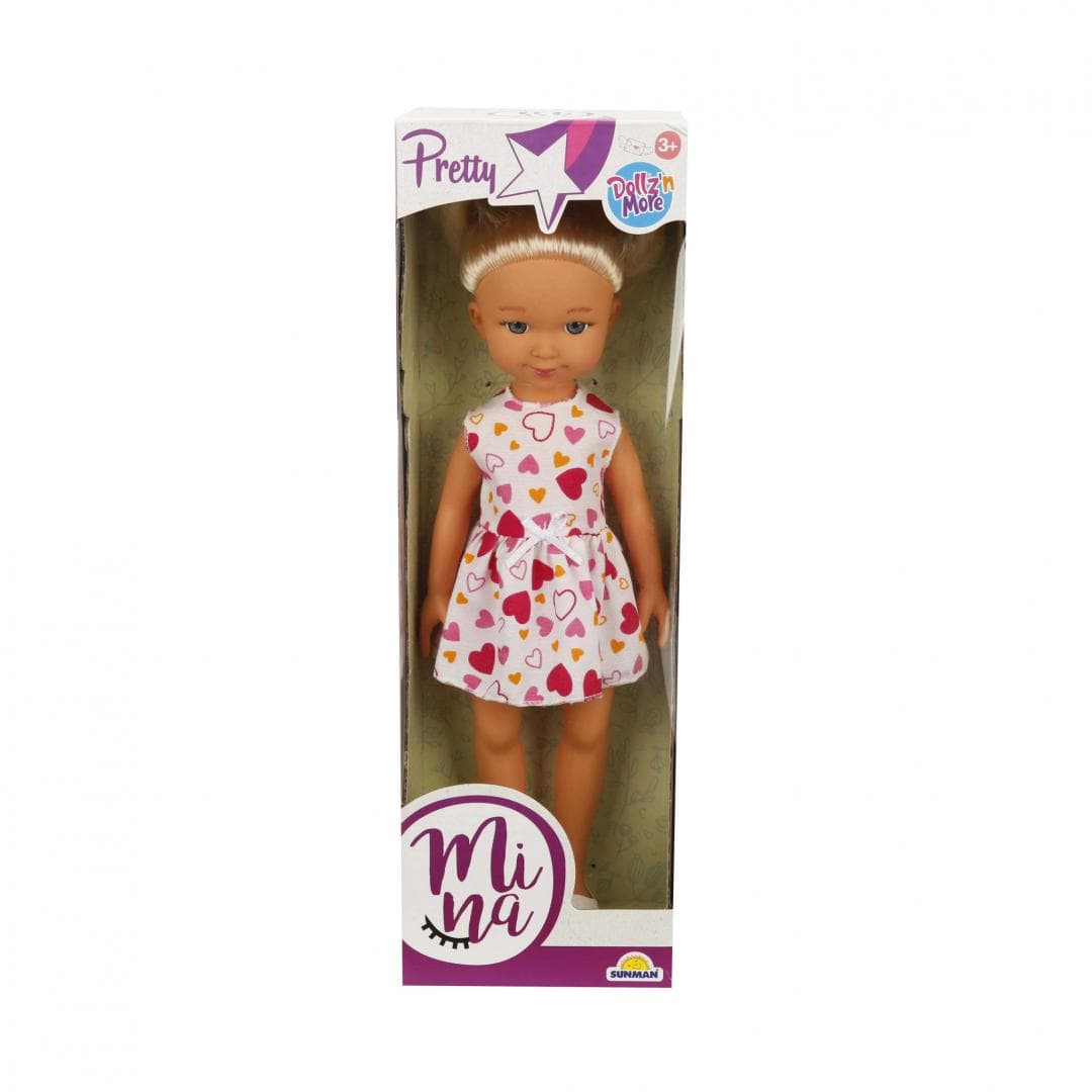 Sunman Jucării Papusa Sunman SUNMAN02030031 | Mina, 35cm, Modele Diverse