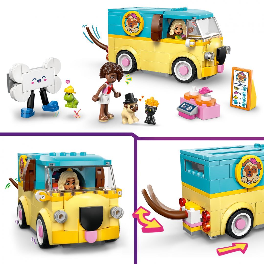 Lego Jucării Set Constructie LEGO 42678 | Furgoneta cu Accesorii Animale, Cadou