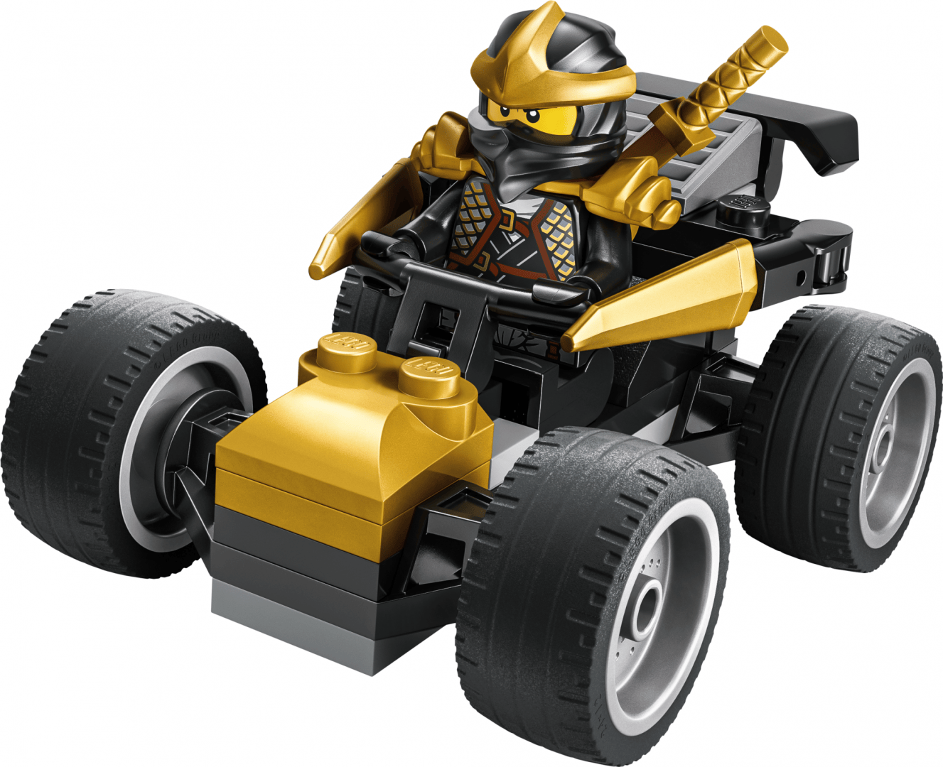 Lego Jucării Set Constructie LEGO 30723 | Masina Razboinicului Ninja Cole, Polybag