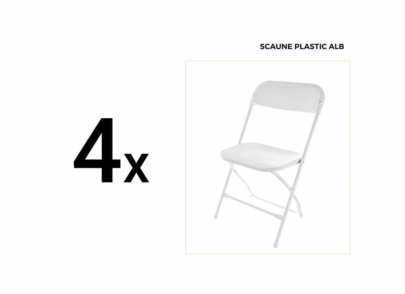 Heinner Set tenis de masa Set Masa Cu 4 Scaune Heinner DMSP001 | Plastic, Pliabile, Portabil
