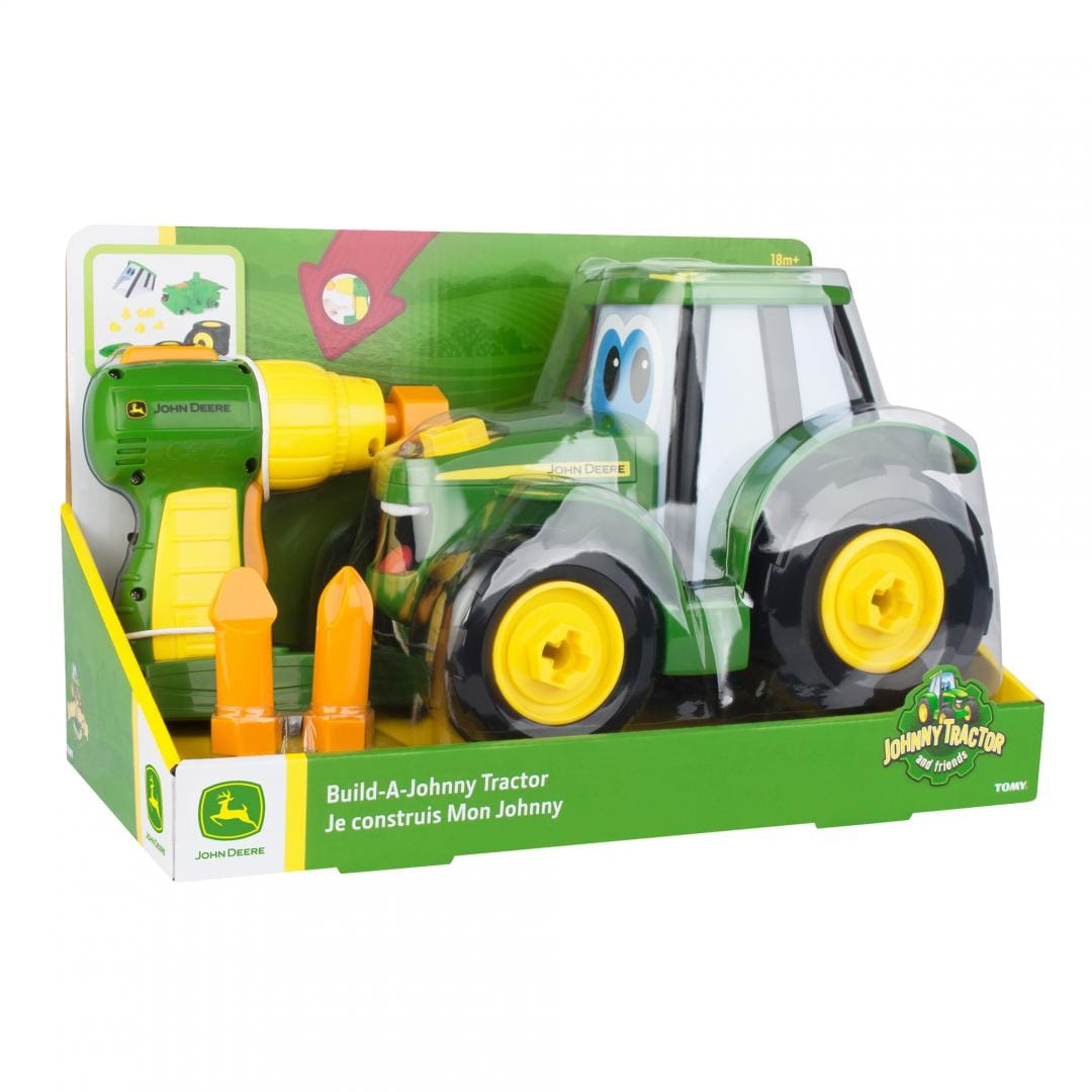 Tomy Jucării Jucarie Constructie Tomy T46655 | Tractoras Johnny, John Deere, Cadou