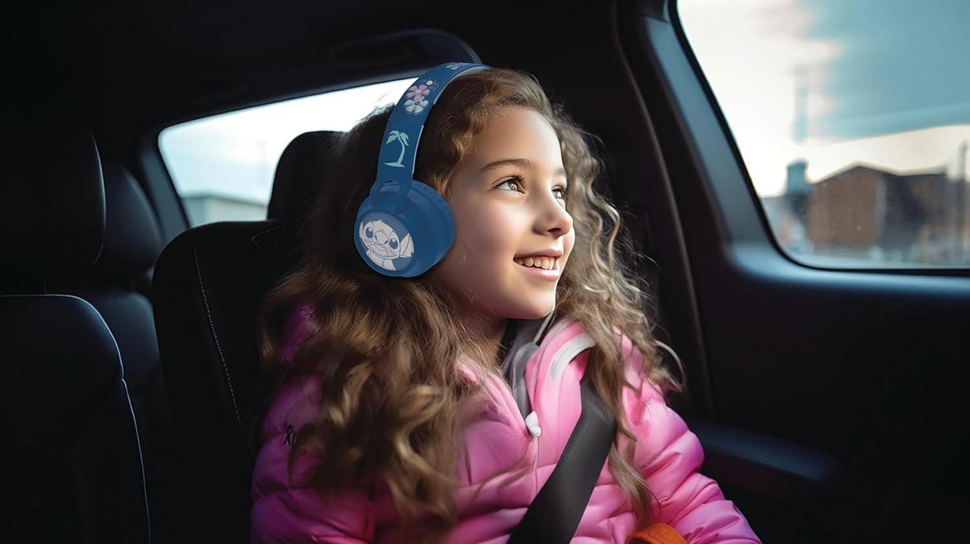 Lexibook Jucării Casti Lexibook HPBT015D | Wireless, Bluetooth, 3D Luminoase, Stitch
