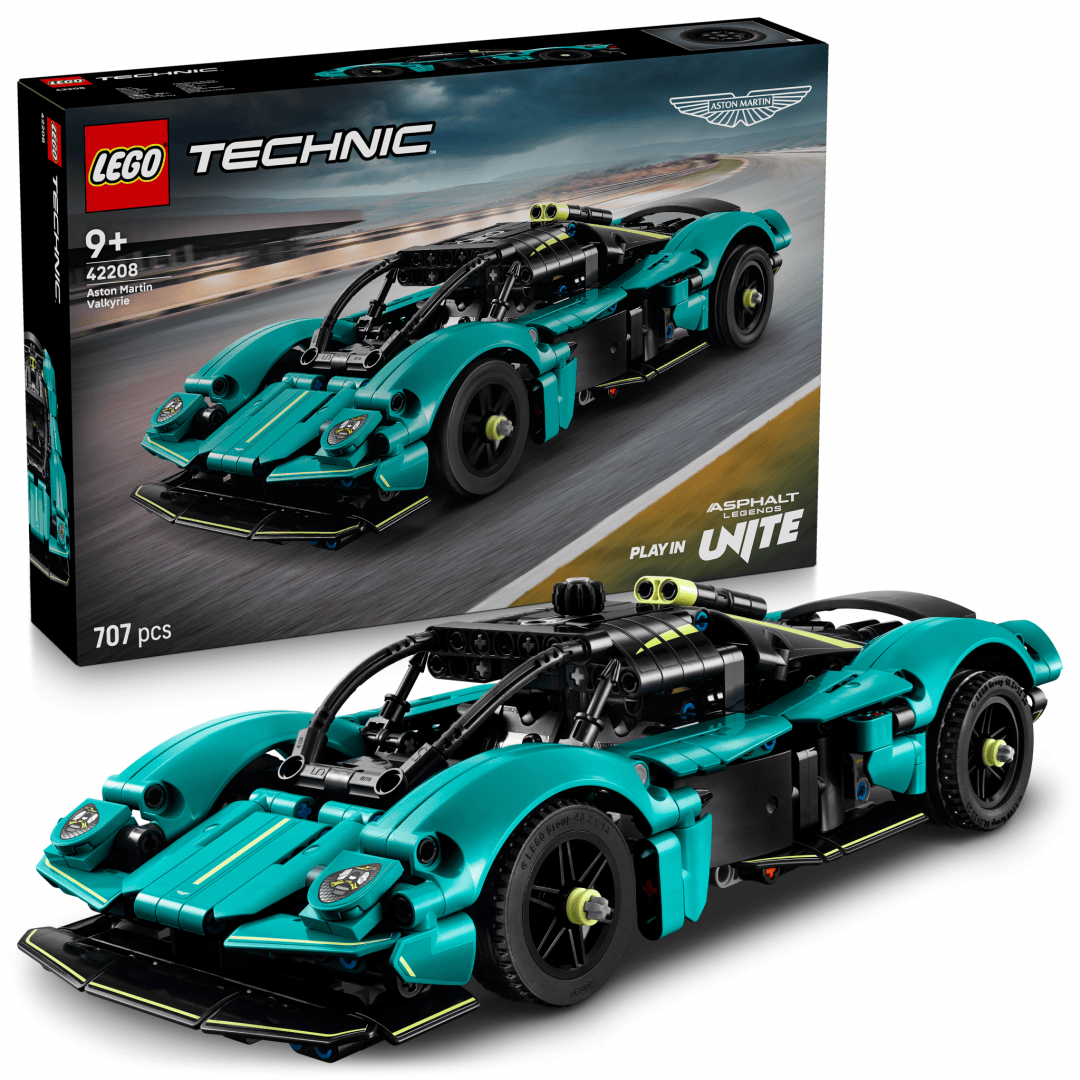 Lego Jucării Set Constructie LEGO Technic 42208 | Aston Martin Valkyrie AMR Pro, 1579 Piese, 18+