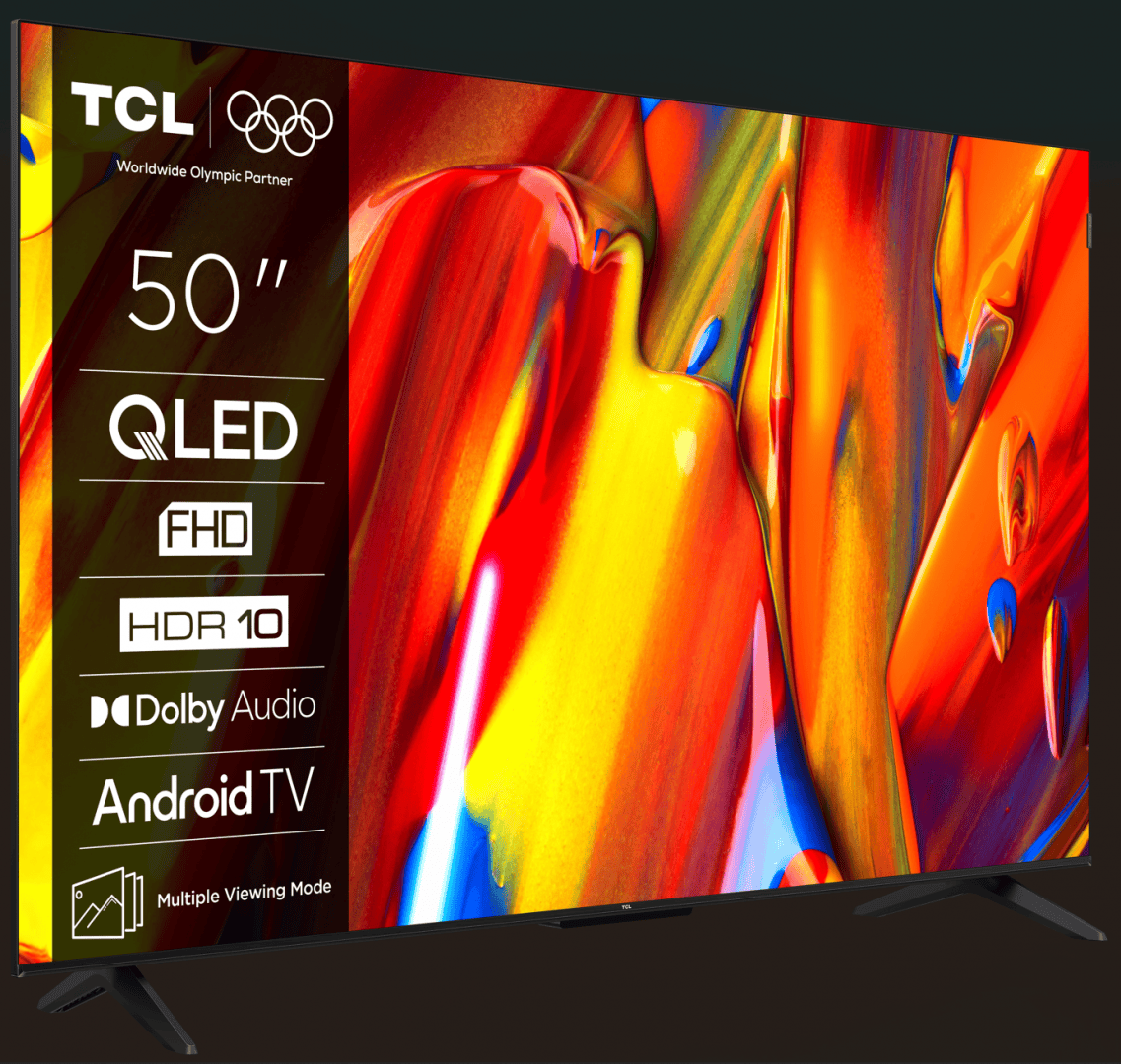 TCL Televizoare Televizor TCL QLED 50V5C | 126 cm, Smart Google TV, 4K Ultra HD, (Model 2025)