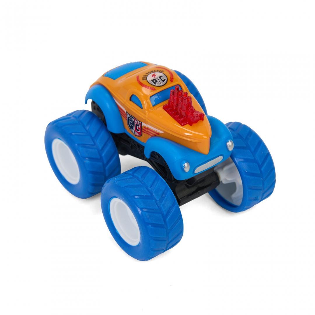 MomKi Jucării Jucarie MomKi MOMKI1199-8P | Masina de Politie, 8.5cm, Portocalie