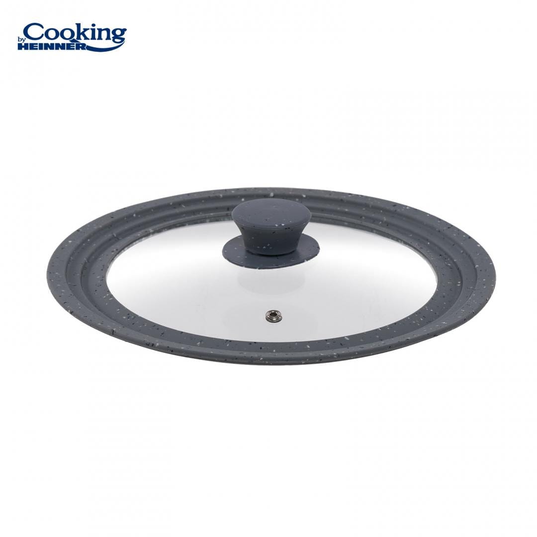 Heinner Capac oala Capac Universal Heinner HR-AER-28D32 | 28/30/32cm, Sticla, Margine Silicon