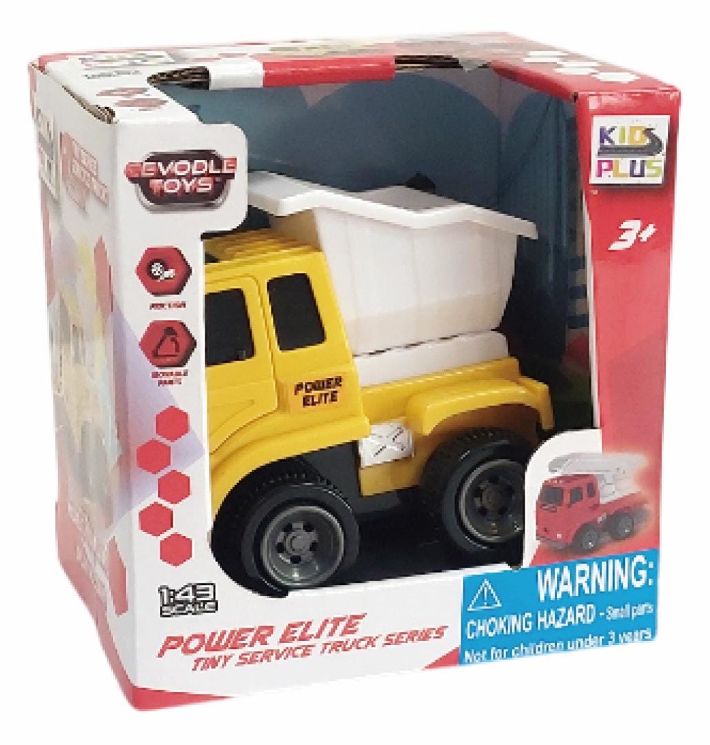Cevodle Jucării Jucarie Cevodle CEV43501-3003GALBASCULANTA | Vehicul Basculanta, Scara 1/43, 10cm, Frictiune, Galben