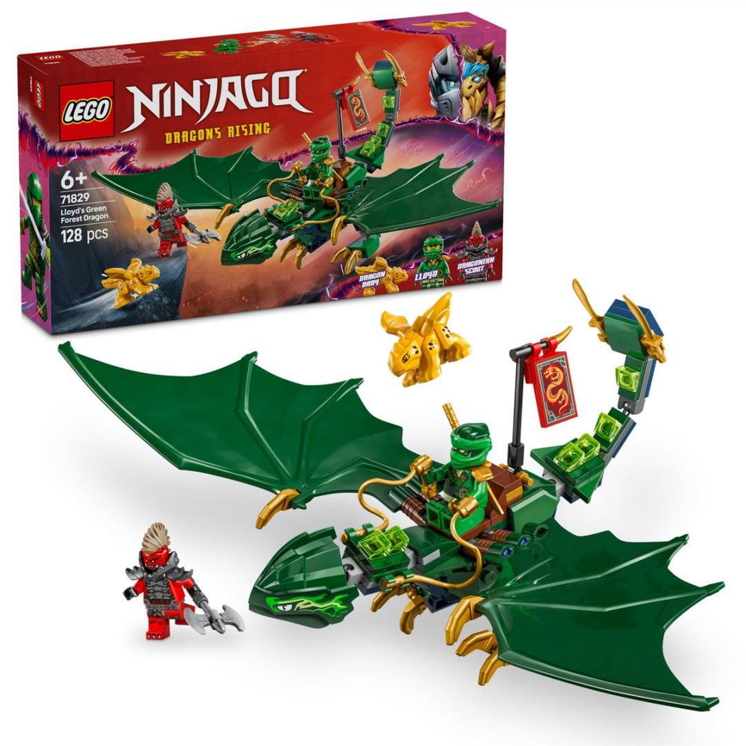 Lego Jucării Set Constructie LEGO Ninjago 71829 | Dragonul de Padure al Lui Lloyd, Ninja, Cadou