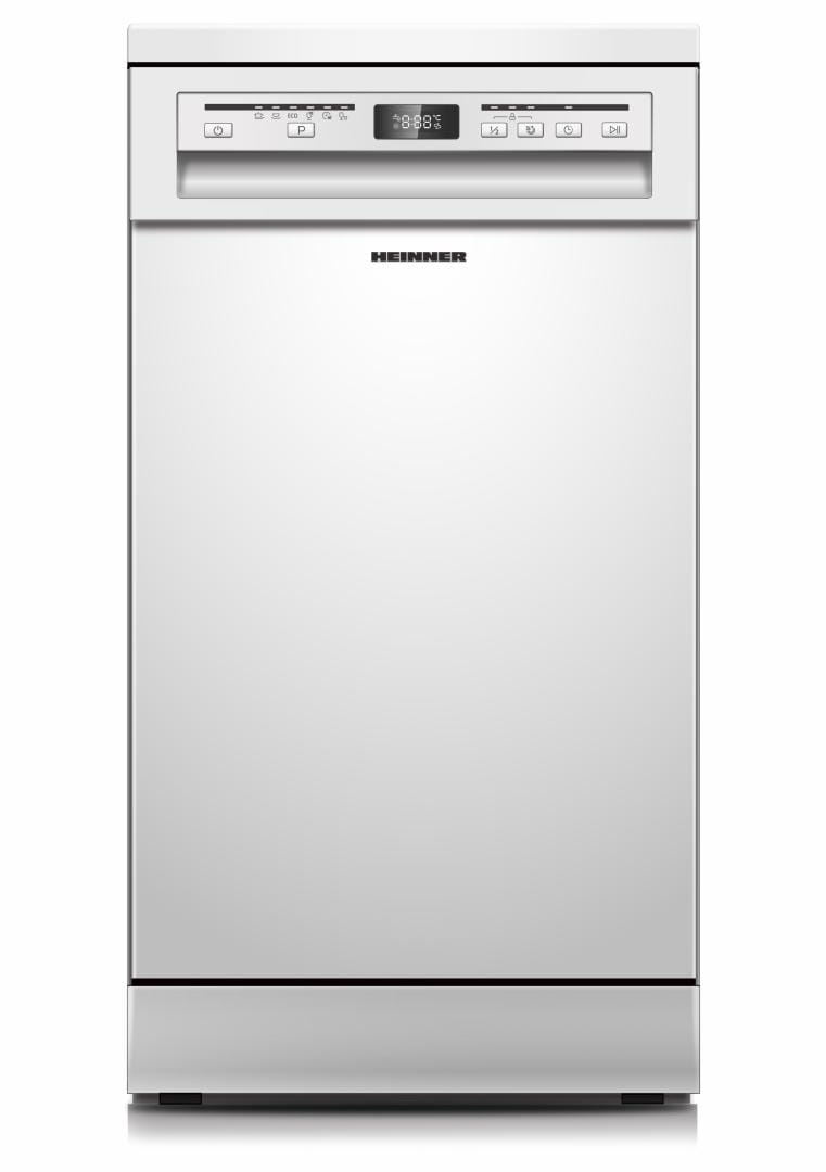 Heinner Masina de spalat vase Masina de spalat vase Heinner HDW-FSM45609DWE++ | 9 seturi, Clasa E, 6 programe, Display digital