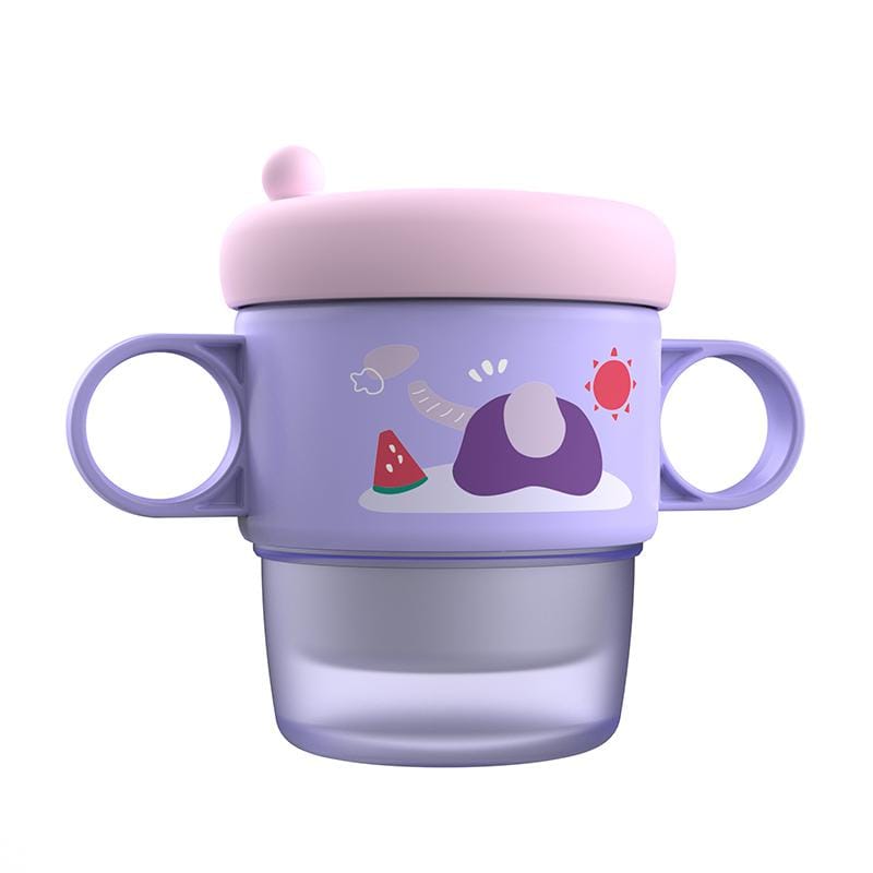 U-Grow Alimentație bebe Cana Termos U-Grow A-1214PK | 250ml, Manere, Capac, Mov