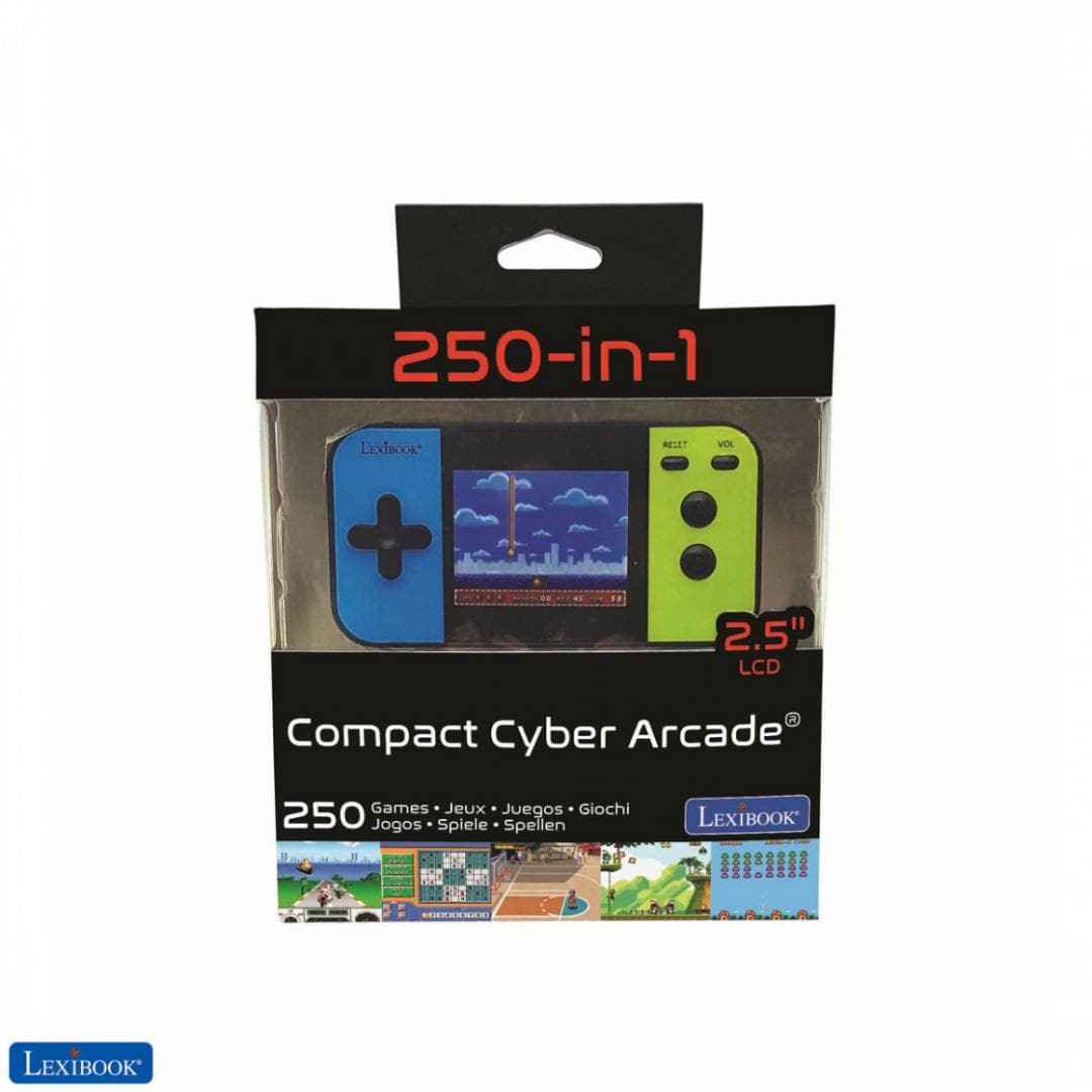 Lexibook Jucării Consola Jocuri Lexibook JL2377 | 250 Jocuri, Compact Cyber Arcade