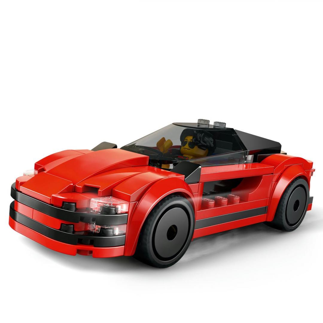 Lego Jucării Set Constructie LEGO 60448 | Masina Sport Rosie, City, Cadou