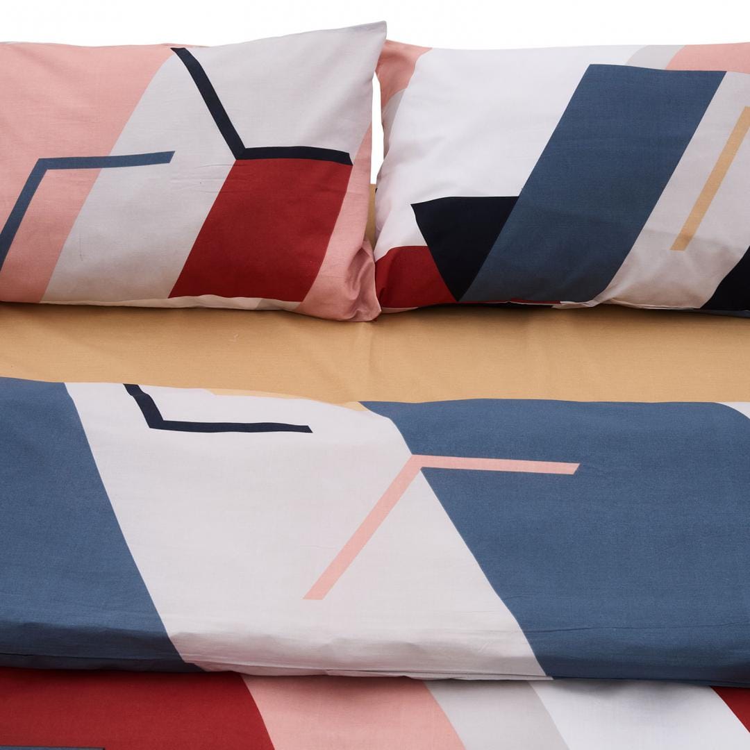Heinner Lenjerie de pat Lenjerie Pat Heinner HR-KGBED-132-RIN | King Size, Bumbac, 132 TC