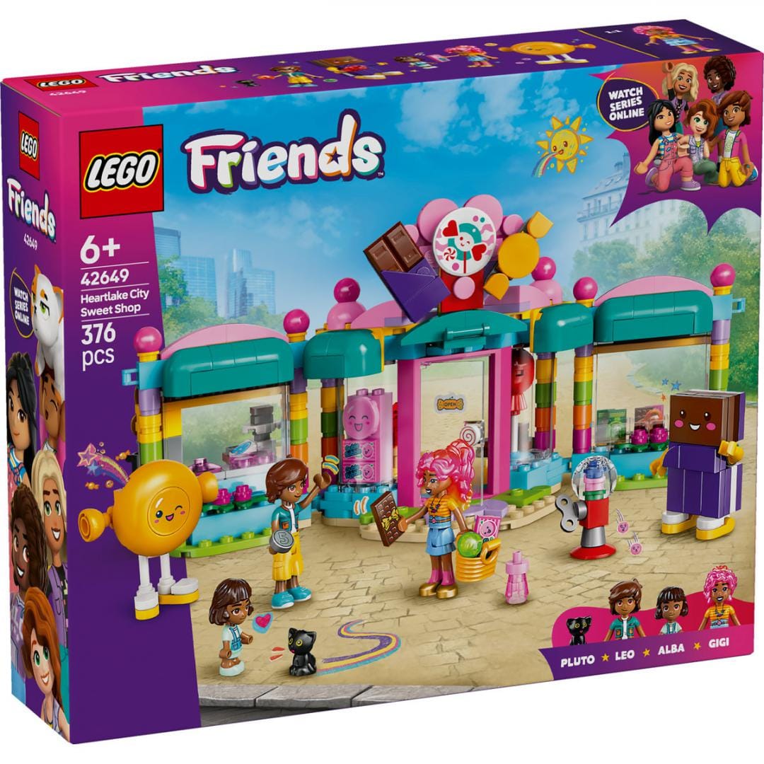 Lego Jucării Set Constructie LEGO 42649 | Magazin Dulciuri, Heartlake, Cadou