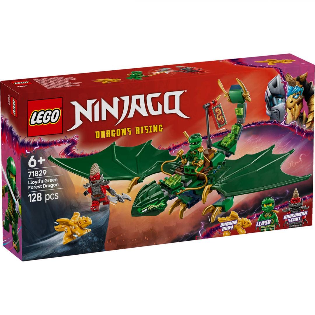 Lego Jucării Set Constructie LEGO Ninjago 71829 | Dragonul de Padure al Lui Lloyd, Ninja, Cadou