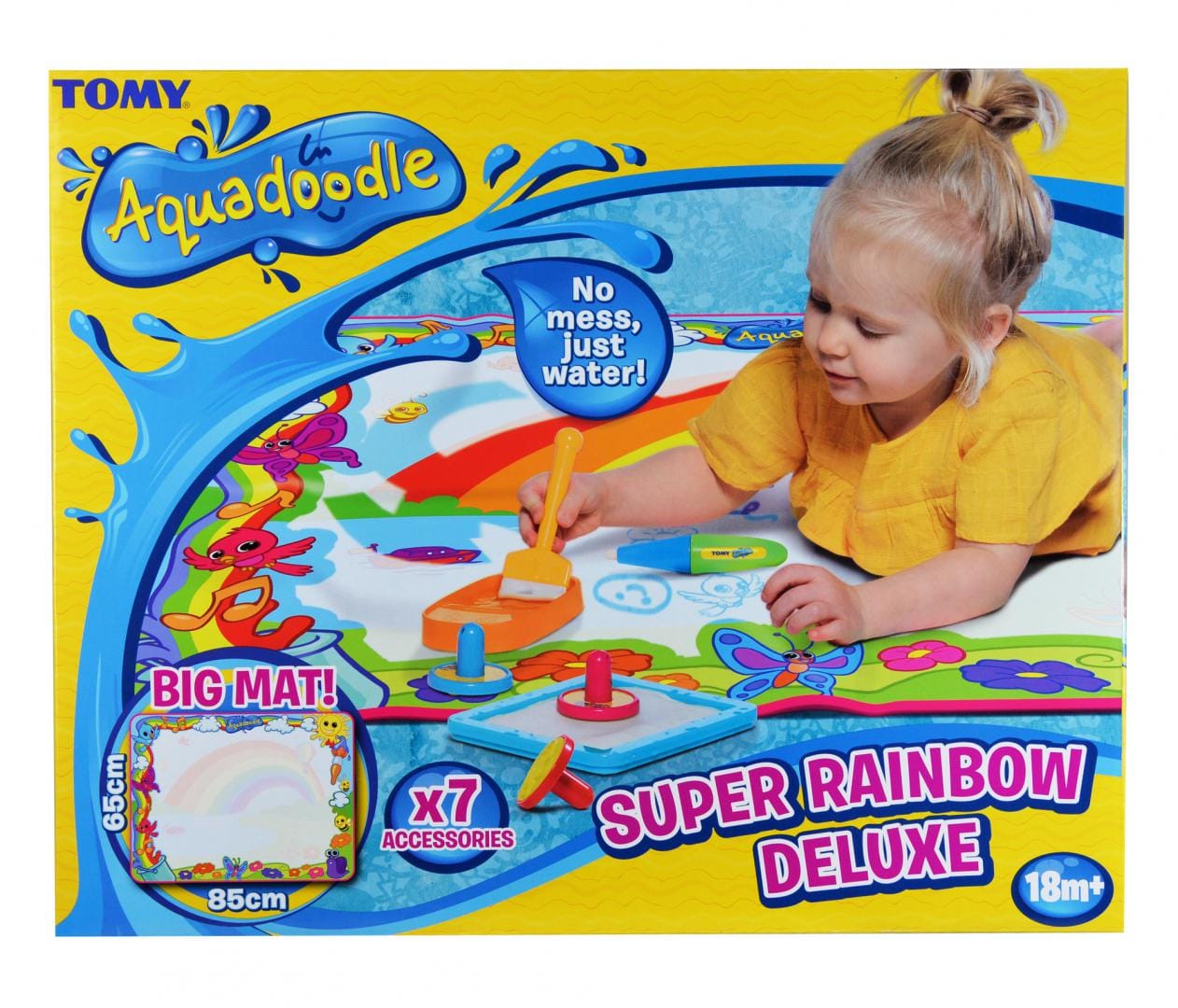 Tomy Jucării Jucarie Tomy Aquadoodle T72772 | Covoras Curcubeu, Desen cu Apa, Interactiv