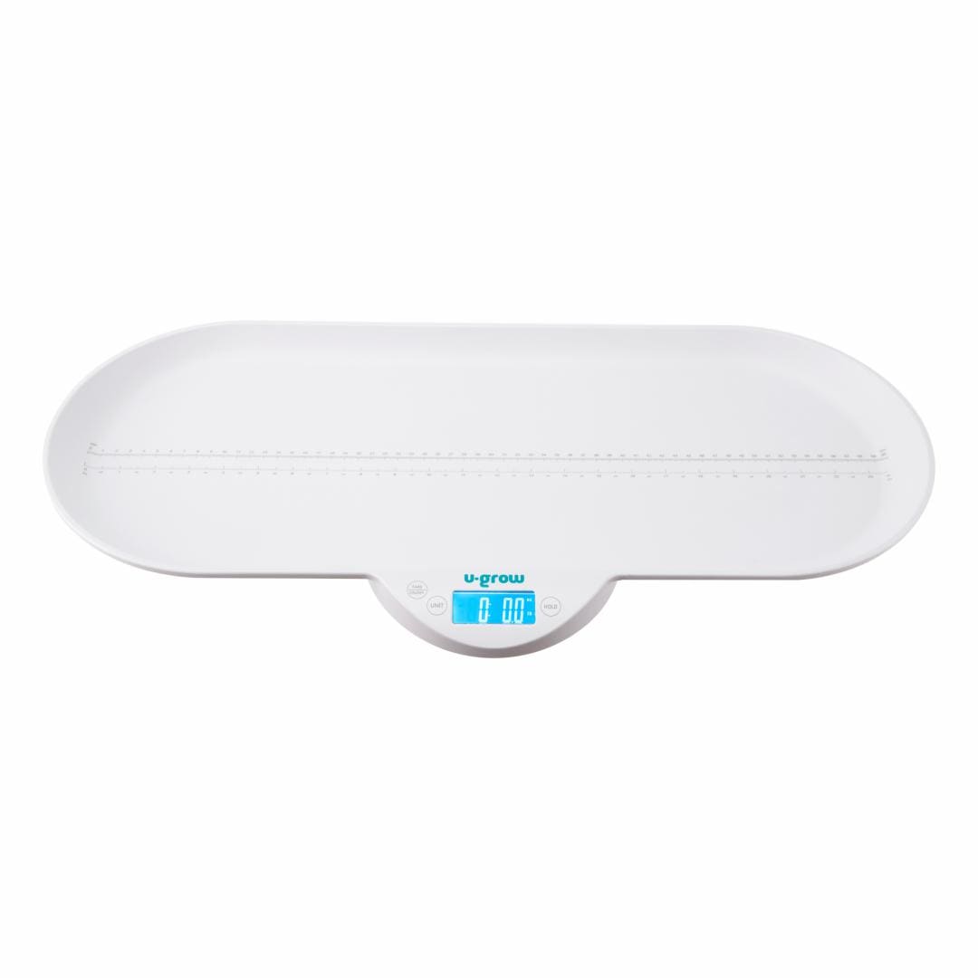U-Grow Puericultură Cantar Bebelusi U-Grow UG10-BSB | 2 in 1, Bluetooth, 30 Kg, LCD, Alb