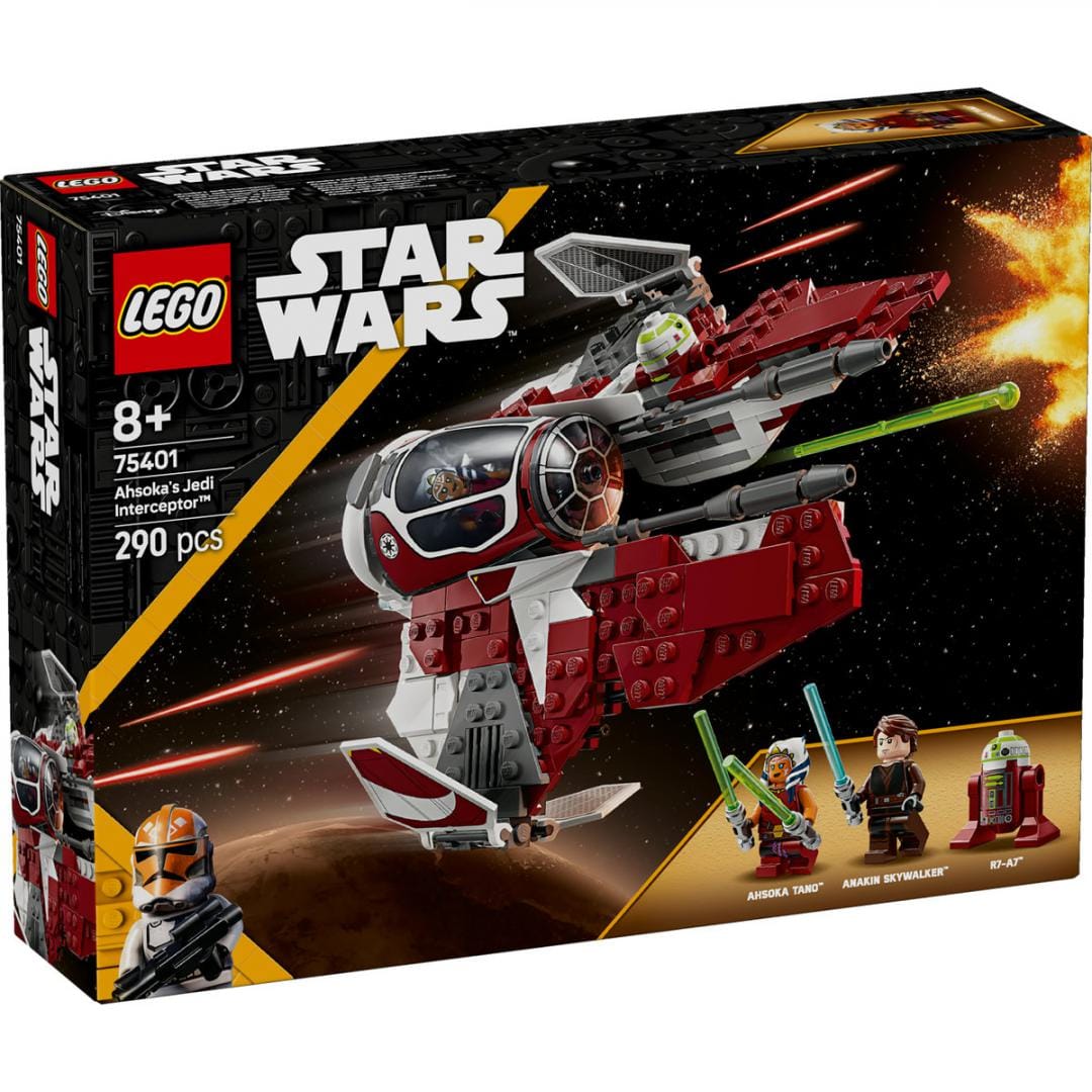 Lego Jucării Set Constructie LEGO Star Wars 75401 | Nava Inter.jedi A Lui Ahsoka, 601 Piese, 9+