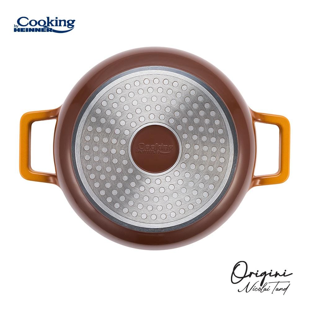 Heinner Cratita Cratita Heinner HR-BJK-C20 | 20cm, 2.4L, Aluminiu Turnat, Capac Inclus