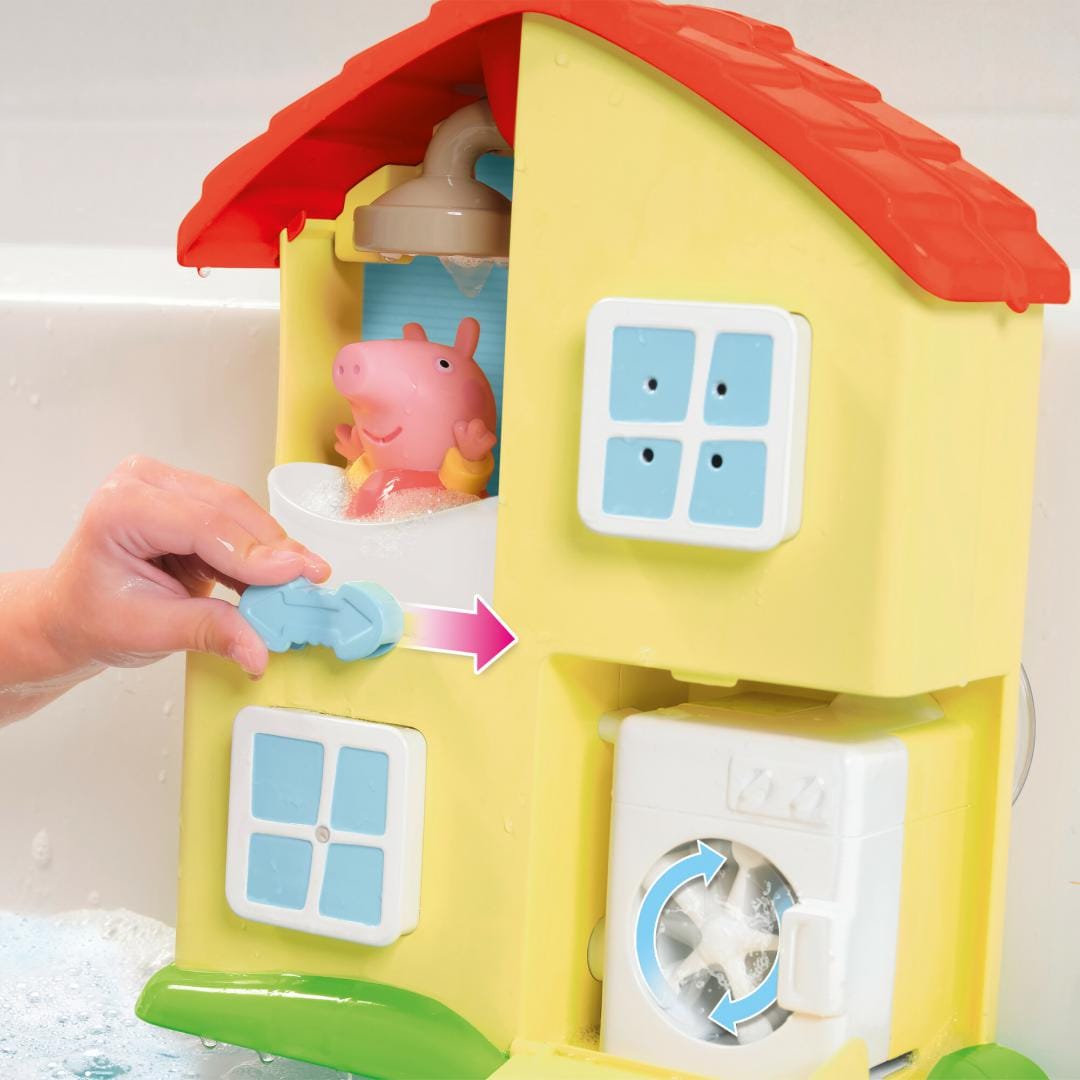 Tomy Jucării Jucarie de Baie Tomy T73415 | Casa Peppei Pig, Interactiva, Cadou