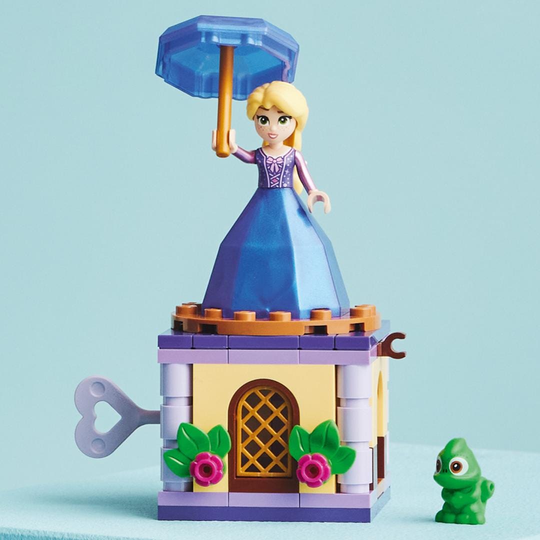 Lego Jucării Set Constructie LEGO Disney 43214 | Rapunzel Facand Piruete, Printesa, Cadou