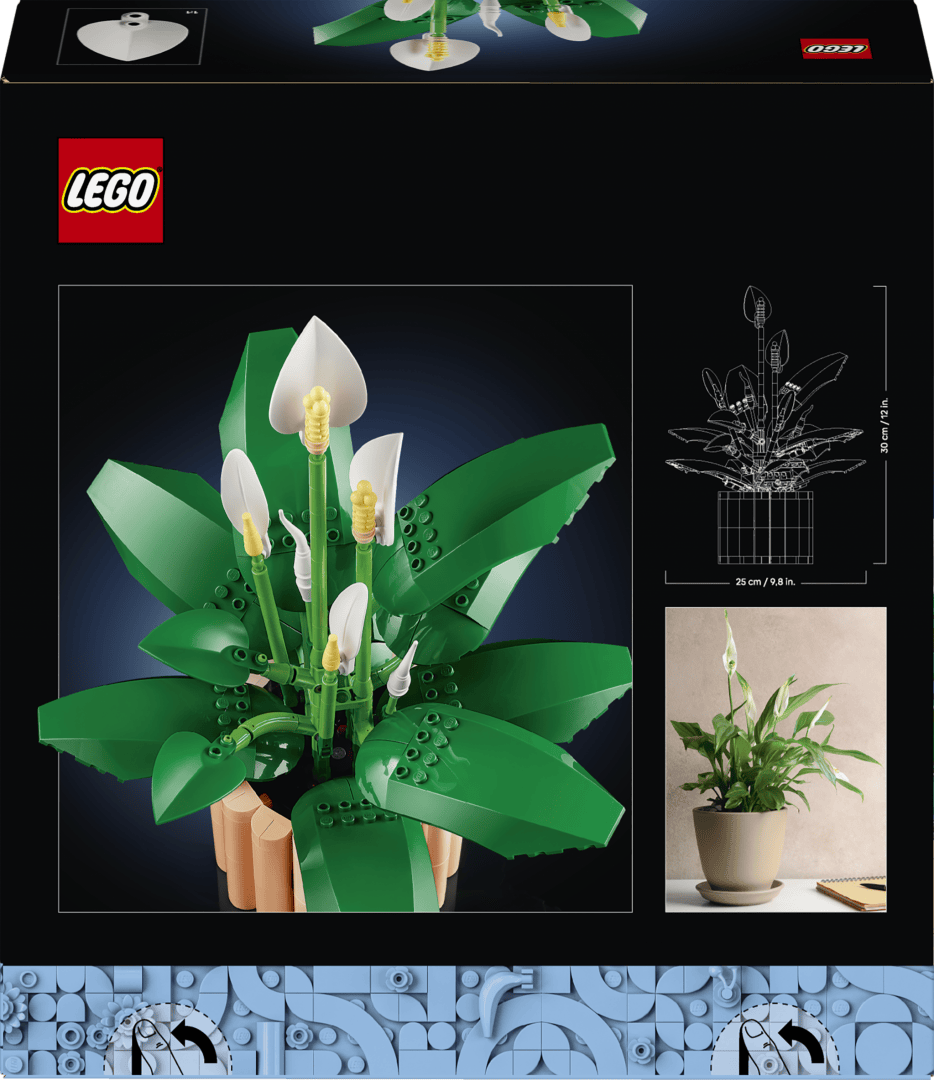 Lego Jucării Set Constructie LEGO 11504 | Crinul Pacii, Plante, Decorativ, Cadou