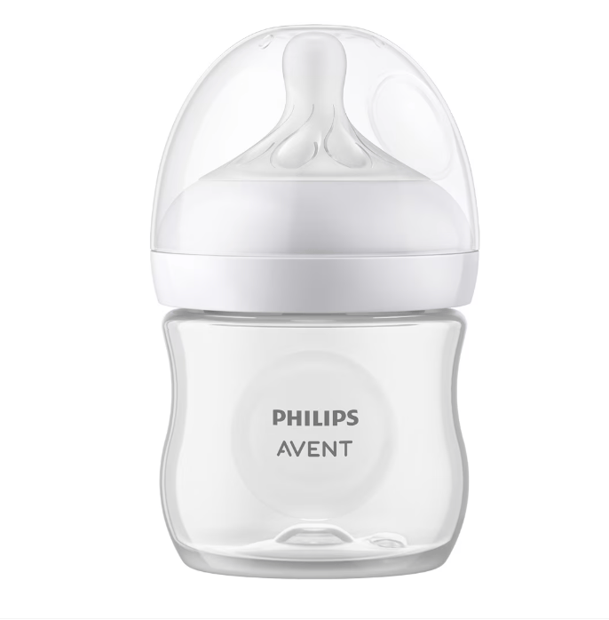 Philips Avent Alimentație bebe Biberon Philips Avent SCY900/01 | 125ml, Tetina Natural Response, Debit 2, 0+ Luni
