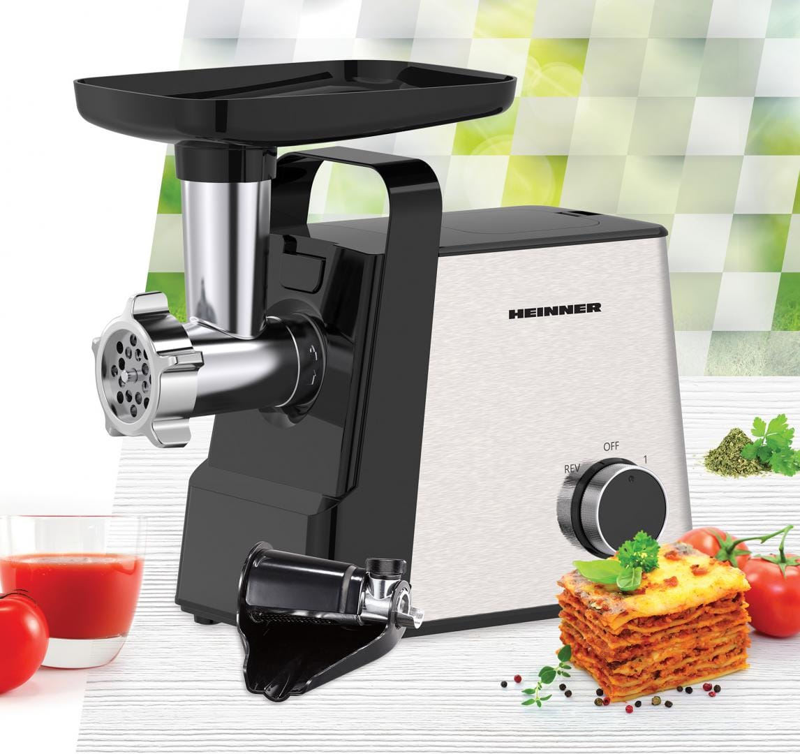 Heinner Masina de tocat Masina de tocat Heinner MeatMaster HMG-2100SS3 | 2100W, Inox