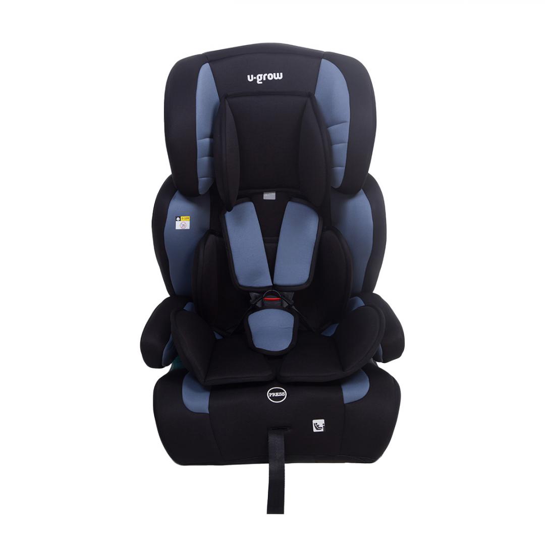 Scaun Auto/inaltator, 76-150CM(15M-12Y), R130, Gri/blue, U-grow