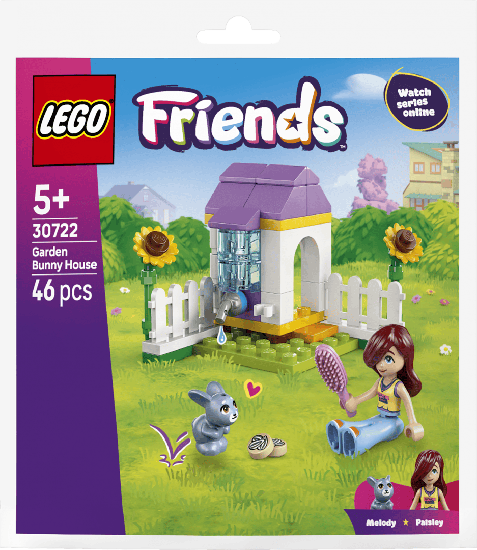Lego Jucării Set Constructie LEGO 30722 | Casuta Iepurasi in Gradina, Polybag, Cadou