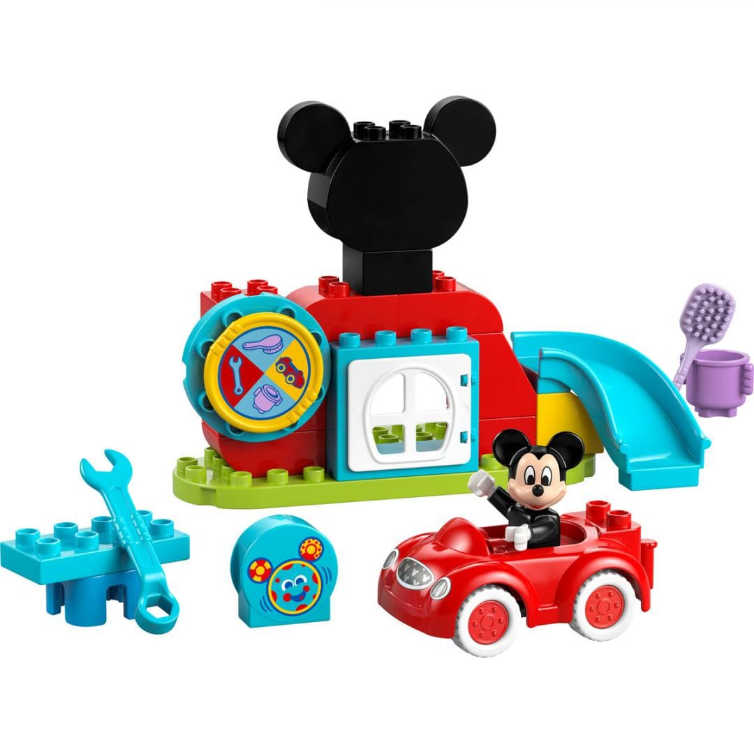 Lego Jucării Set Constructie LEGO 10454 | Mickey Mouse, Loc de Joaca, Masina, Cadou