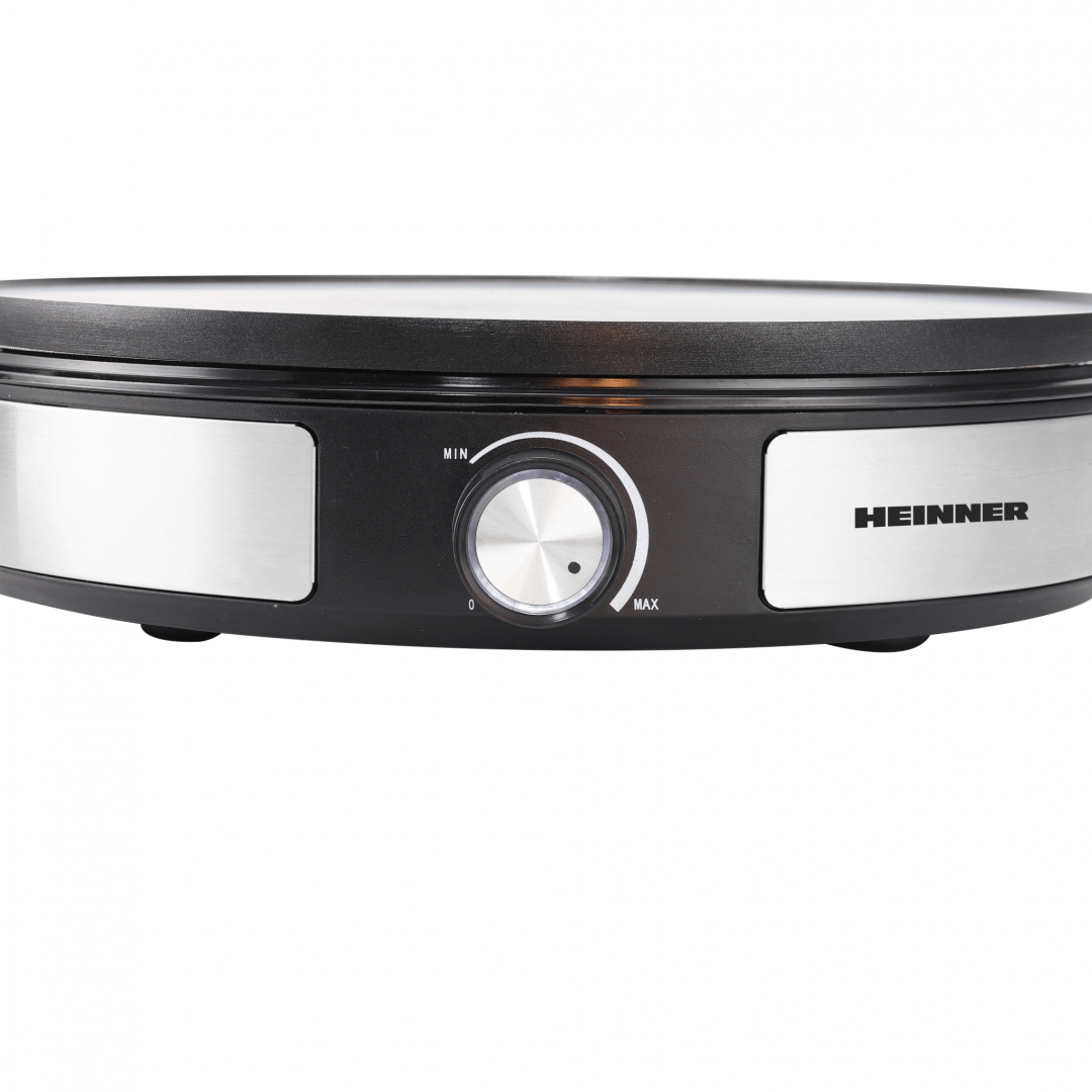 Heinner Aparat pentru clatite Aparat pentru Clatite Heinner HCPM-F15RVSS | 2 in 1, 1500W, Placi Reversibile
