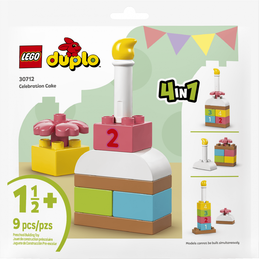 Lego Jucării Set Constructie LEGO 30712 | Tort Aniversar, Polybag, Cadou