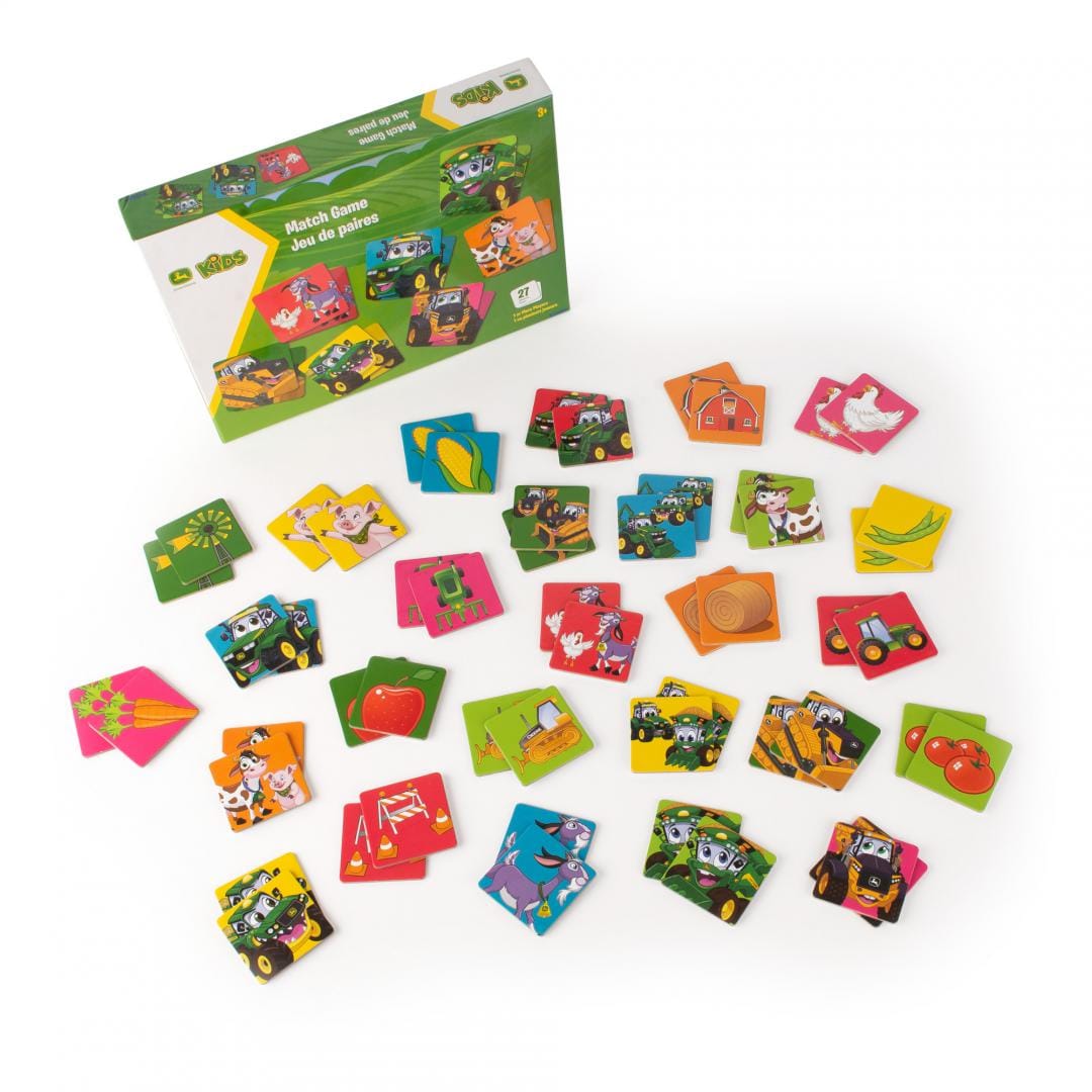 Tomy Jucării Joc de Potrivire TOMY T47283 | John Deere, 54 Piese, Educativ