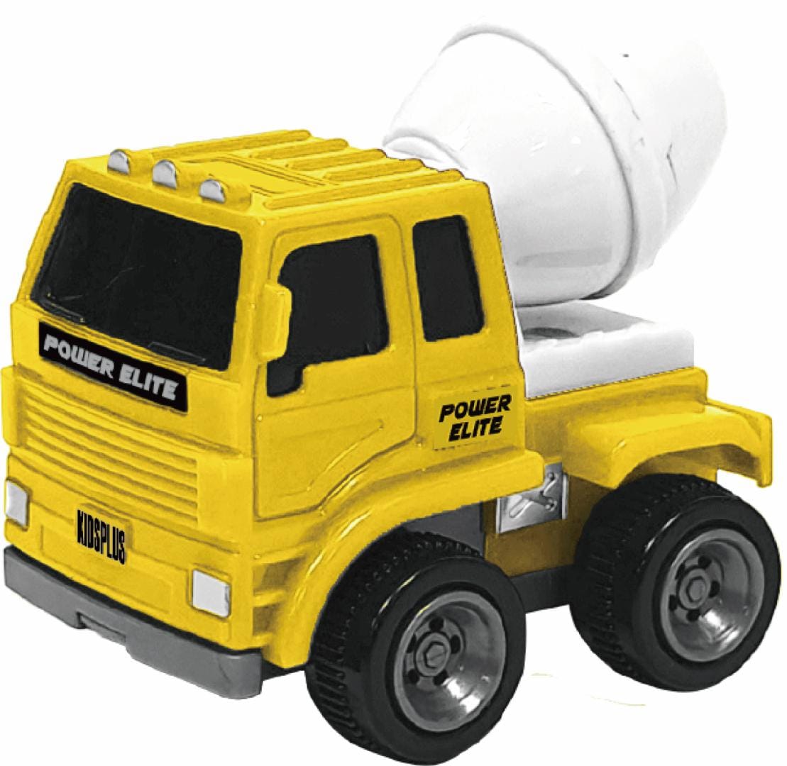 Cevodle Jucării Jucarie Cevodle CEV43501-3003MIX | Vehicul cu Frictiune, Scara 1/43, 10cm, Macara/Excavator/Betoniera