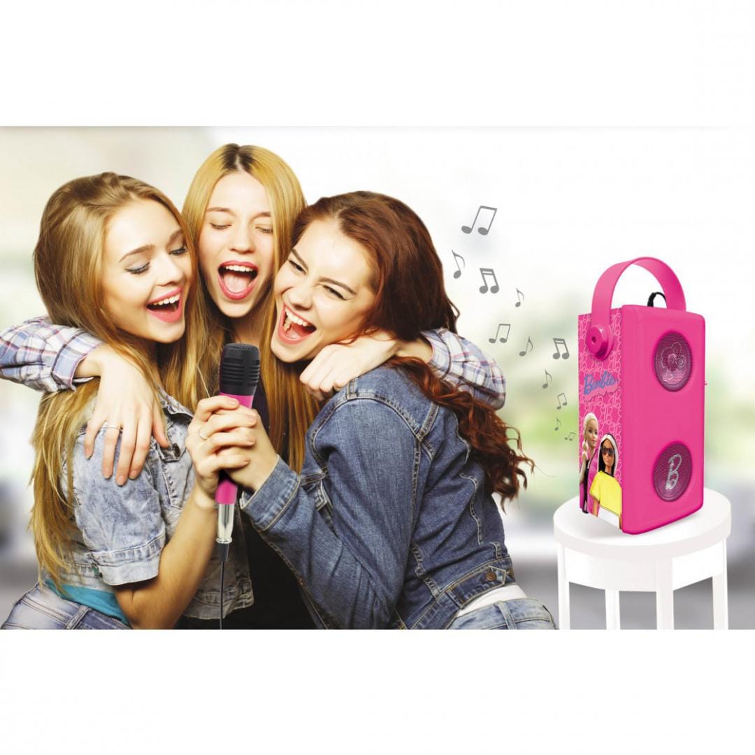 Lexibook Jucării Boxa Lexibook BTP185BBZ | Barbie, Lumini Disco, Microfon, Bluetooth