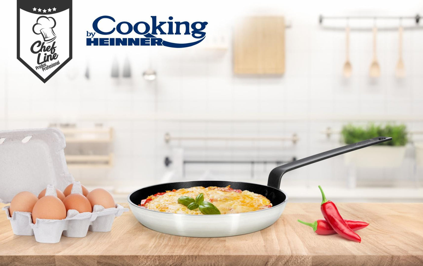 Heinner Tigaie Tigaie Heinner HR-JH-24 | 24cm, Chef Line, Cooking, Profesionala