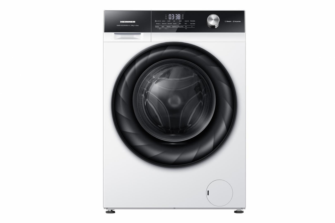 Heinner Masina de spalat rufe Masina de spalat rufe Heinner HWM-H1014IVKA+++ | 10kg, 1400RPM, A+++, Inverter, Alb, 60x61x85cm