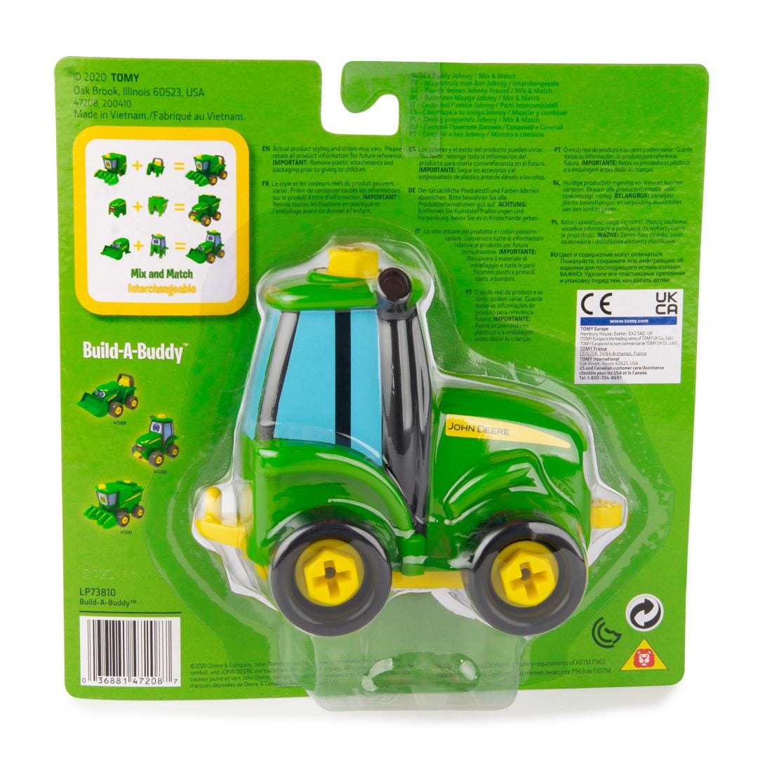 Tomy Jucării Jucarie Constructie Tomy T47208 | Tractoras Johnny, Construiti Un Prieten