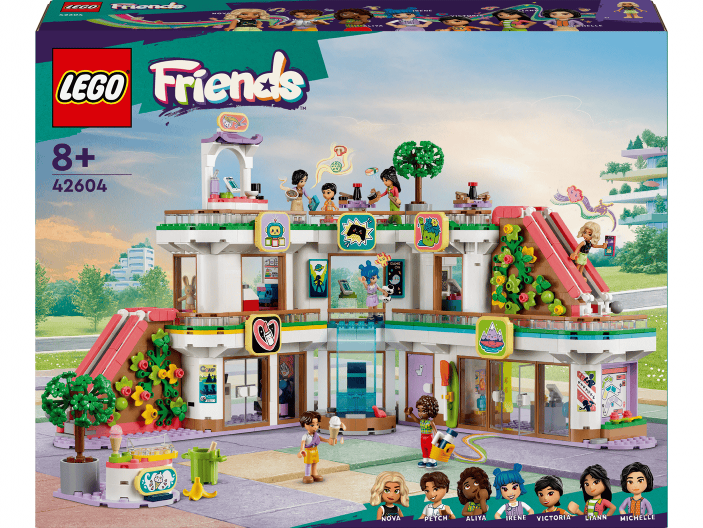 Lego Jucării Set Constructie LEGO 42604 | Mallul Heartlake City, 1682 Piese, 8+